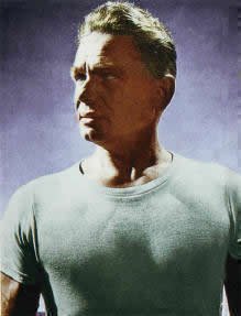 joseph pilates retrato joven color